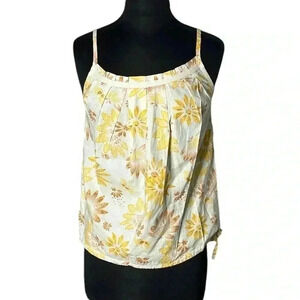 Limited Edition Multicolor Floral Sleeveless Blouse Size XS